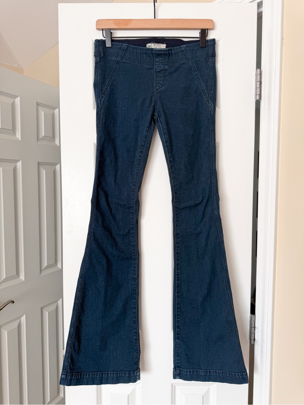 Free People Pull On Flare Jeans